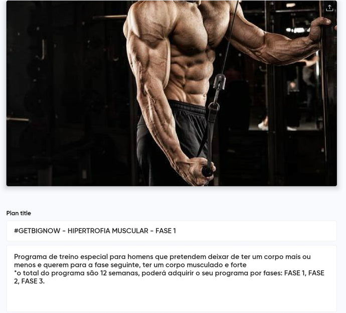 #GETBIGNOW - HIPERTROFIA MUSCULAR