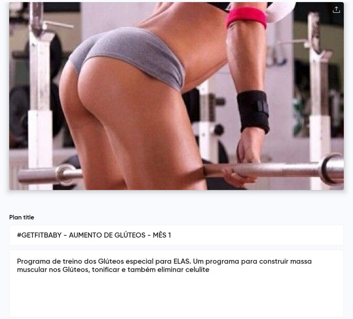 #GETFITBABY - AUMENTO DE GLÚTEOS